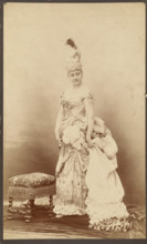 Mme de Porgès Countess Pourtales, about 1878. Creator: Paul Nadar.