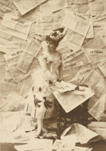 Mlle Beaumaine, Théâtre des Variétés, about 1900. Creator: Paul Nadar.
