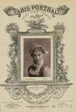 Genevieve Dupois, Gymnase-Dramatique, 1879. Creator: Paul Nadar.