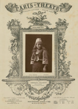Conchita Gilabert (Role de Germaine) dans Les Cloches de Corneville, 1877. Creator: Paul Nadar.