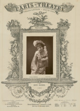 Jane Hading/ Palais Royal, 1877. Creator: Paul Nadar.