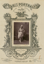 Berthé Legrand/ Varietes, 1879. Creator: Paul Nadar.
