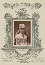 Marie Martin Comedie-Francaise, 1877. Creator: Paul Nadar.