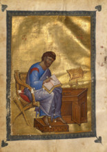 Saint Luke; Gospel Book, late 13th century. Creator: Unknown.