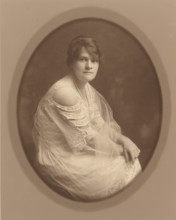 Portrait of a Woman, 1915. Creator: William H Ernsberger.