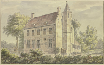 t'Huis te Altena by Delft, 1728. Creator: Abraham de Haen.
