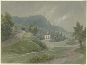 Section of the Odenwald?, 19th century. Creator: Karl Peter Burnitz.