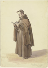 Padre Salvator del Ordine dei Frati Minori della Reforma, (1824?). Creator: Unknown.