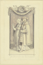 Die Nymphe des Brunnen, c1845. Creator: Ludwig Richter.
