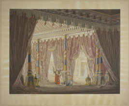 Oriental hall, 1831. Creator: Ludwig Daniel Philipp Schmidt.