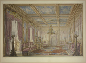 Modern hall, mid-late 19th century. Creator: Ludwig Daniel Philipp Schmidt.