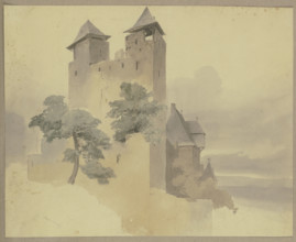 Hohlenfels castle, c1840-1890. Creator: Carl Theodor Reiffenstein.