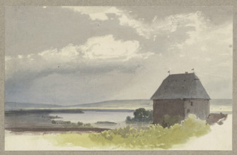 House in the Rheingau, c1844-1845. Creator: Carl Theodor Reiffenstein.