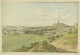 View from Wetzlar, 19th century. Creator: Heinrich Rosenkranz.