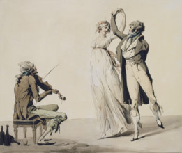 The Folly of the Day, 1797. Creator: Louis Leopold Boilly.