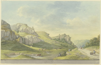 Marien valley near Eisenach, 1805. Creator: Georg Melchior Kraus.