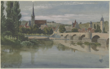 Ochsenfurt am Main, c1870-1900. Creator: Albert Lang.