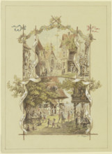 Work by day, guests by night..., c1880-1900. Creator: Bertha Bagge.