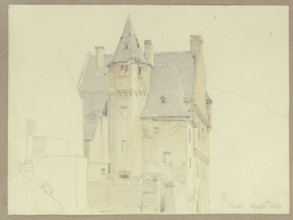 Electorate of Trier's administrative building in Karden, 1841. Creator: Carl Theodor Reiffenstein.