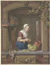 Scullery Maid, 1789. Creator: Jacobus Johannes Lauwers.