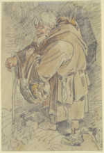 A monk, c1852-1900. Creator: Wilhelm Busch.