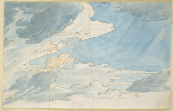 Cloud Study, c1816-1817. Creator: Carl Philipp Fohr.