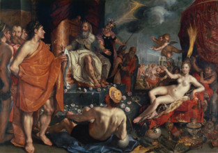 Allegory of the brevity of life, 1611. Creator: Hendrik Goltzius.