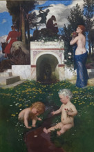 Vita somnium breve, (Life, a Short Dream), 1888. Creator: Arnold Bocklin.