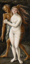 Death and the Maiden (Baldung), 1517. Creator: Hans Baldung.