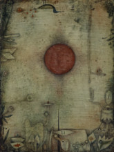 Ad marginem, (On the Edge), 1930. Creator: Paul Klee.
