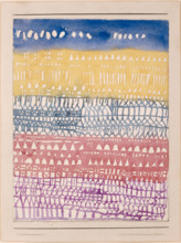 Old Town, (Overview), 1928. Creator: Paul Klee.