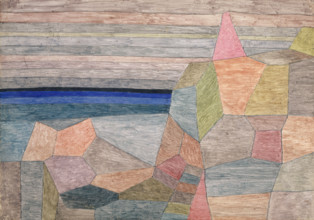 Promontorio Ph., 1933. Creator: Paul Klee.