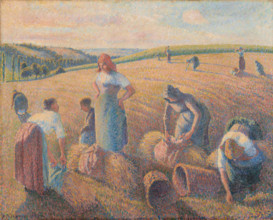 The Gleaners, 1889. Creator: Camille Pissarro.