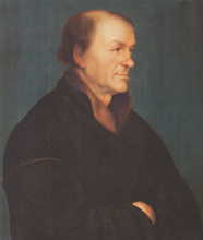 Portrait of Johann Froben, (1522), 1700. Creator: Unknown.