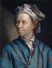 Portrait of Leonhard Euler (1707-1783). Creator: Emanuel Handmann.