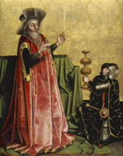 Abishai before David, 1435. Creator: Konrad Witz.