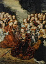 Saint Ursula and the Virgins, 1625. Creator: Follower of Lucas Cranach the Younger.