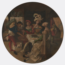 The Prodigal Son, 1520. Creator: Jan de Beer.