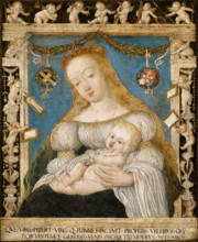 Virgin and Child, 1514. Creator: Ambrosius Holbein.