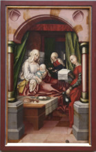 Birth of the Virgin, 1512. Creator: Hans Fries.