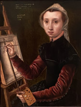 Self-Portrait of Catharina van Hemessen (Kunstmuseum Basel), 1548. Creator: Catharina van Hemessen.