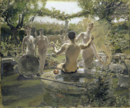 The Judgment of Paris, 1891. Creator: Albert von Keller.