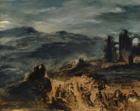 Witches' Sabbath Scene, c1831-1833. Creator: Eugene Delacroix.