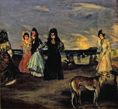 'Four Women by the Sea', c1899.  Creator: Ignacio Zuloaga.