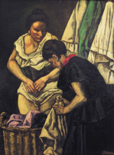 'Las Lavanderas', 1931. Creator: José Gutiérrez Solana.