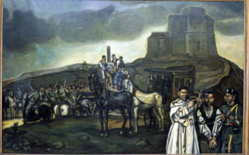 'Garrote vil', 1931.  Creator: José Gutiérrez Solana.