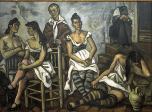 'La casa del arrabal', 1934.  Creator: José Gutiérrez Solana.