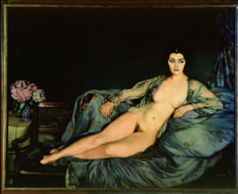 'The Italian woman', 1931. Creator: Ignacio Zuloaga.