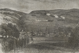 Franco-Prussian War (1870-1871): Battle of Saarbrücken (2 August 1870), 1870. Creator: Unknown.