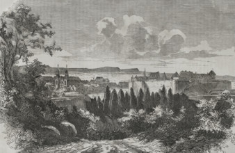 Fortress of Sedan, France, 1870.  Creator: Tomas Padro Pedret.